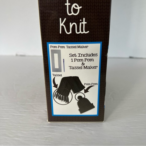 In the Loop Made by Me Learn to Knit Hat Scarf or Fingerless Gloves Gift Idea - Picture 3 of 4